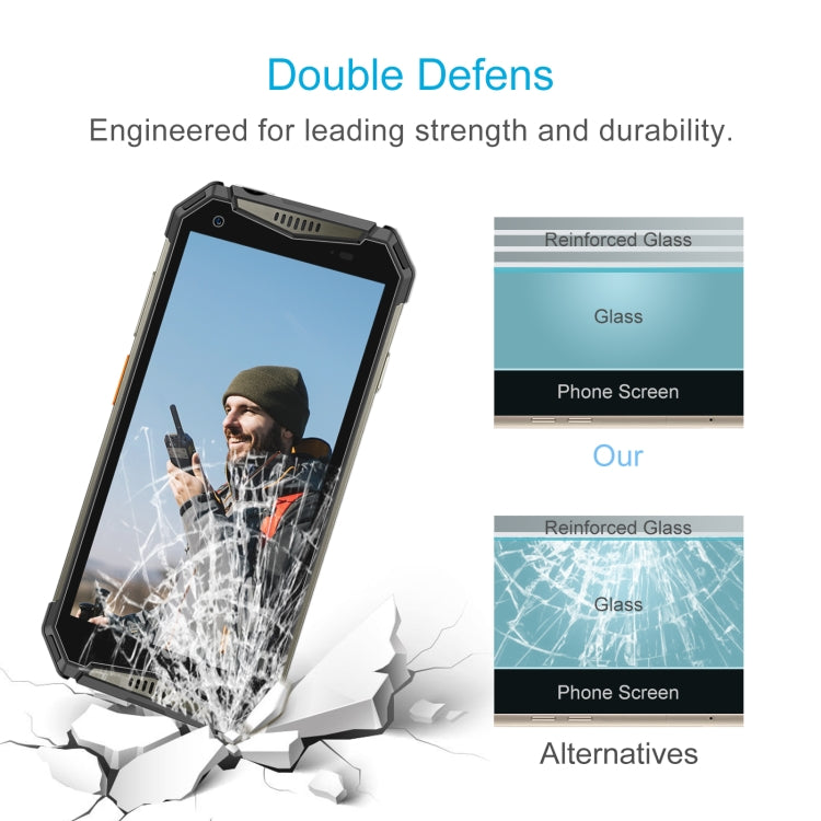 For Ulefone Armor 20WT 50pcs 0.26mm 9H 2.5D Tempered Glass Film