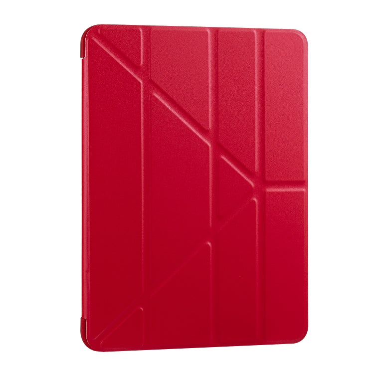 For iPad Pro 11 (2020) Multi-folding Horizontal Flip PU Leather + Shockproof Honeycomb TPU Tablet Case with Holder