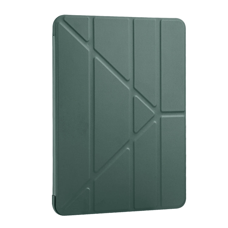 For iPad Pro 11 (2020) Multi-folding Horizontal Flip PU Leather + Shockproof Honeycomb TPU Tablet Case with Holder