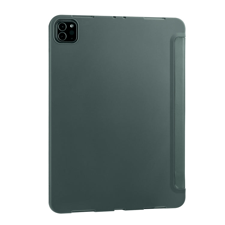 For iPad Pro 11 (2020) Multi-folding Horizontal Flip PU Leather + Shockproof Honeycomb TPU Tablet Case with Holder
