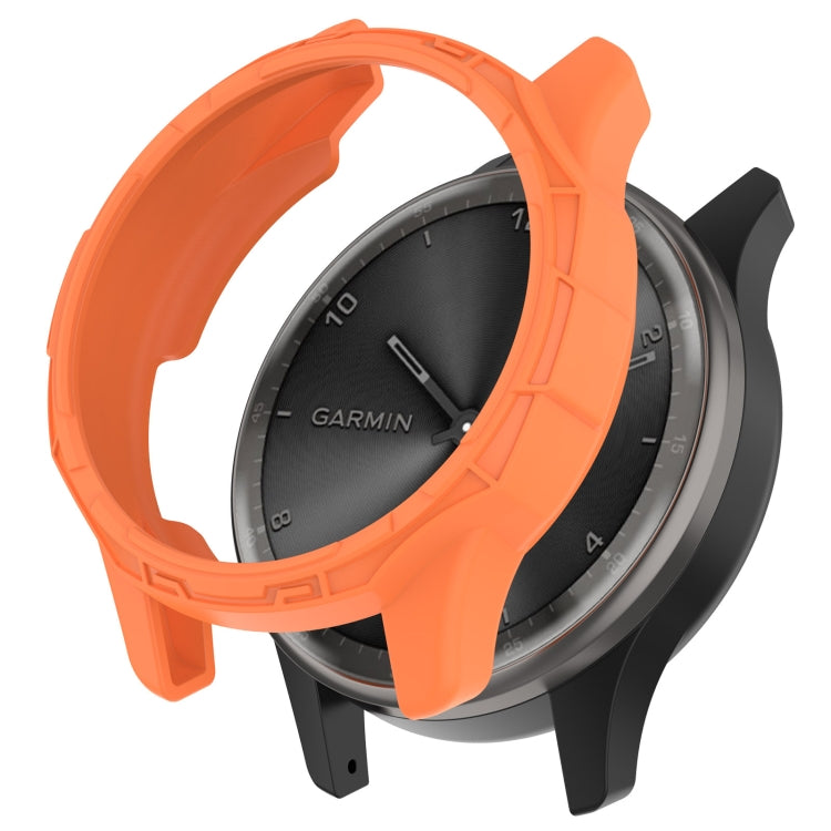 For Garmin Vivomove Trend Armor Hollow Watch Protective Case