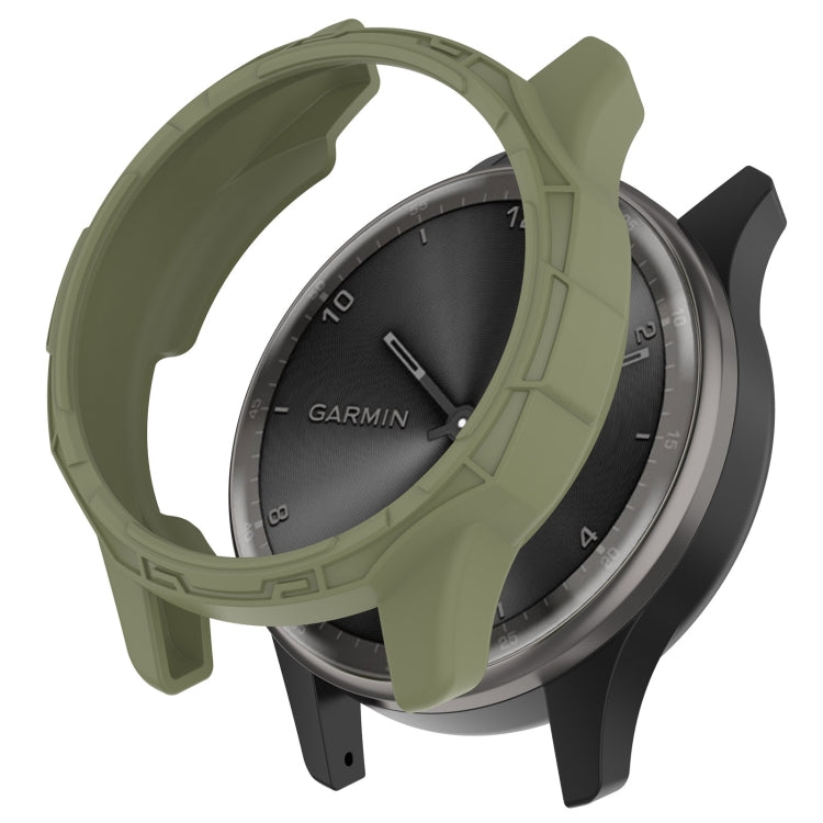 For Garmin Vivomove Trend Armor Hollow Watch Protective Case