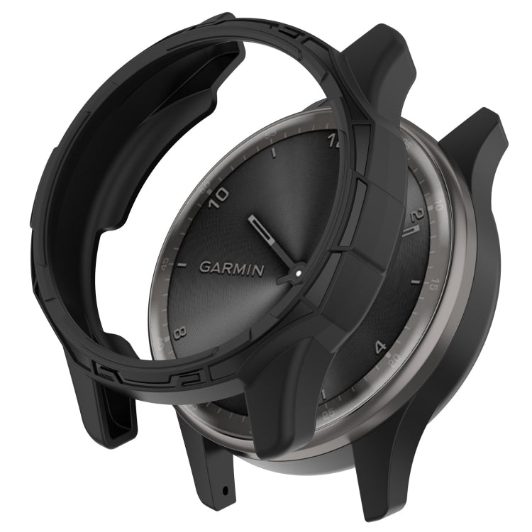 For Garmin Vivomove Trend Armor Hollow Watch Protective Case