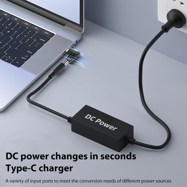 5.5x2.5mm 65W DC Input to USB-C / Type-C PD Power Adapter