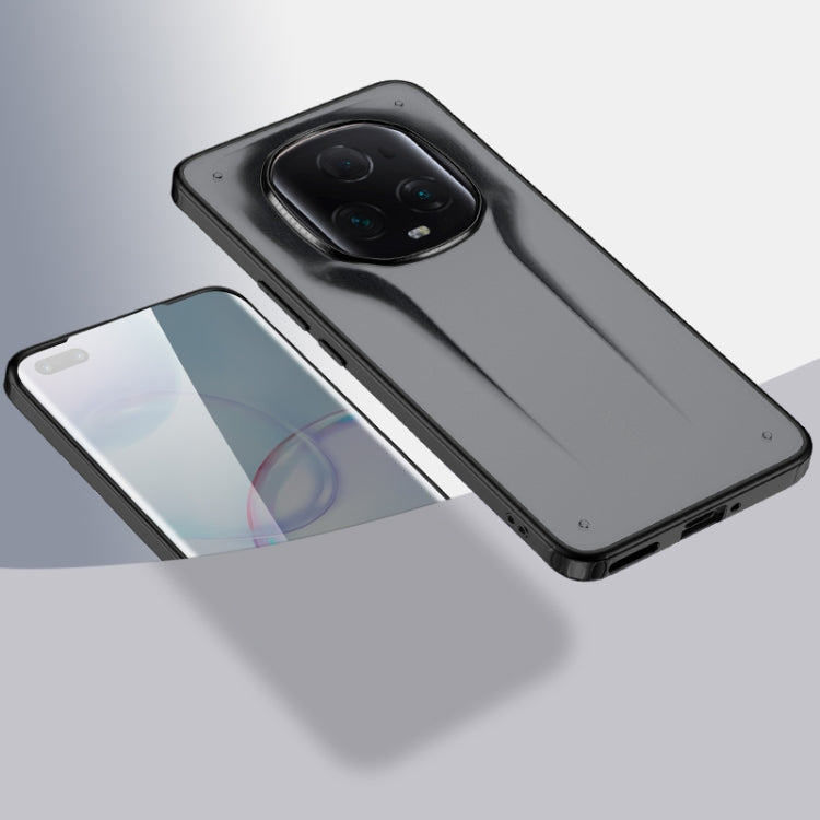 For Honor Magic5 Ultimate Armor Clear TPU Hard PC Phone Case