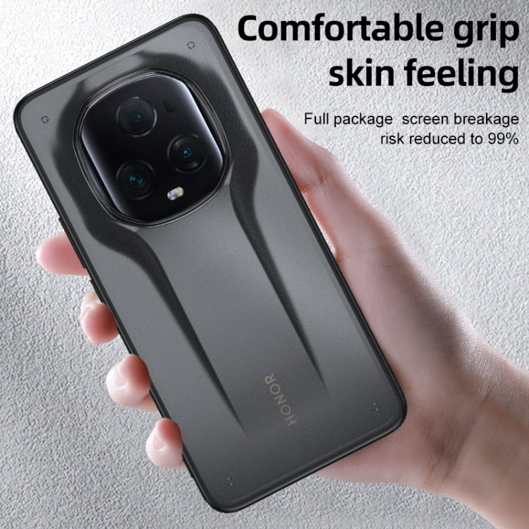 For Honor Magic5 Ultimate Armor Clear TPU Hard PC Phone Case