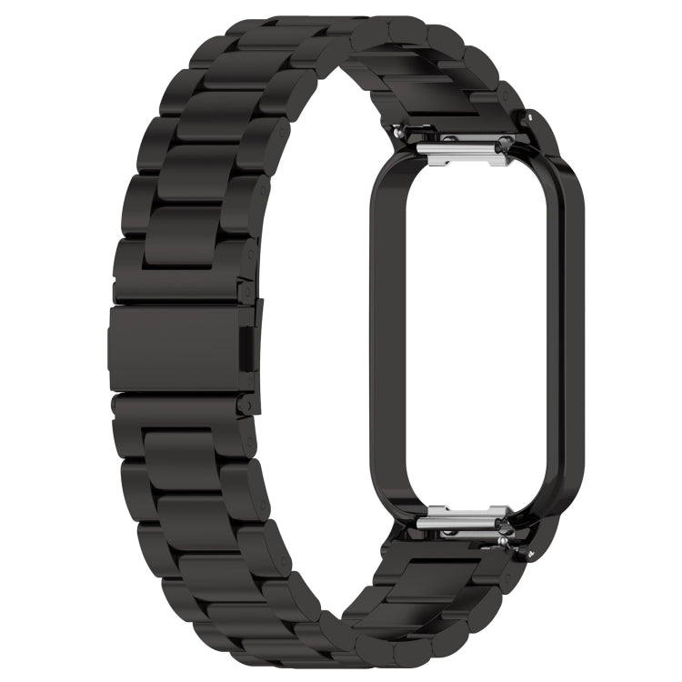 For Redmi Band 2 Three-bead Steel Watch Band