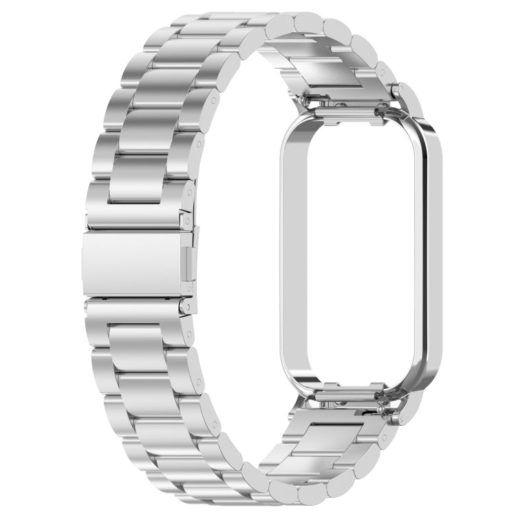 For Redmi Band 2 Three-bead Steel Watch Band