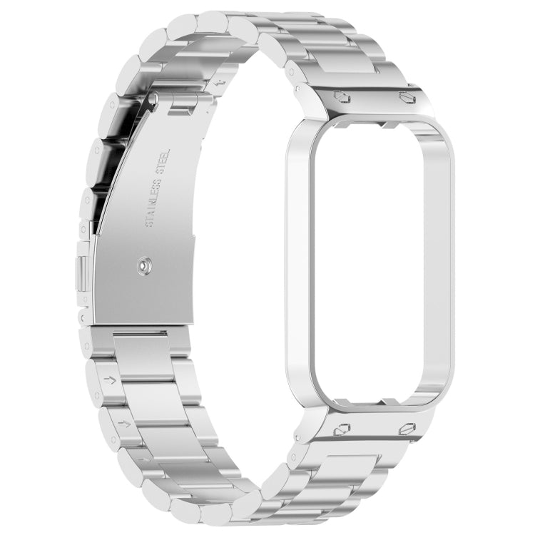 For Redmi Band 2 Three-bead Steel Watch Band