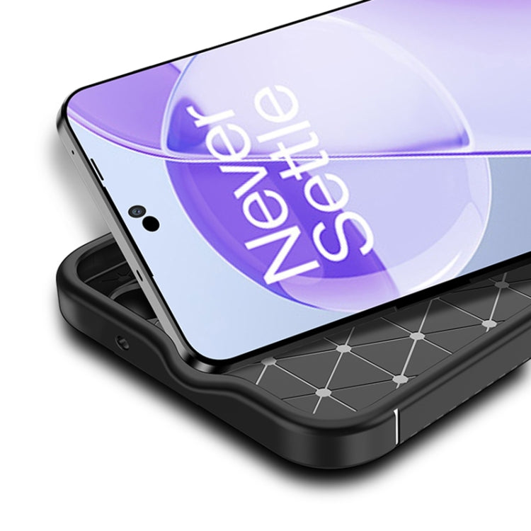 For OnePlus Ace 2V Carbon Fiber Texture Shockproof TPU Phone Case(Black)