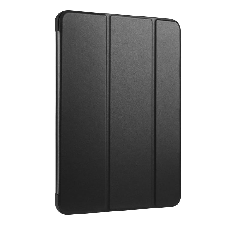For iPad Pro 11 (2020) 3-folding Horizontal Flip PU Leather + Shockproof Honeycomb TPU Tablet Case with Holder