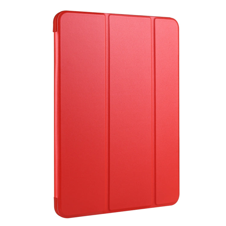 For iPad Pro 11 (2020) 3-folding Horizontal Flip PU Leather + Shockproof Honeycomb TPU Tablet Case with Holder