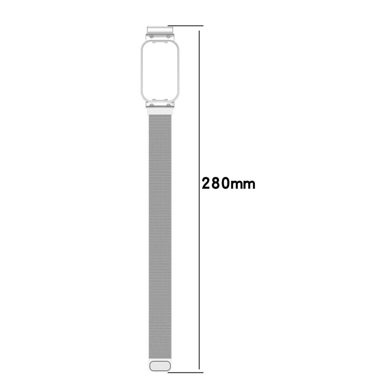 For Redmi Band 2 2 in 1 Milan Metal Watch Band