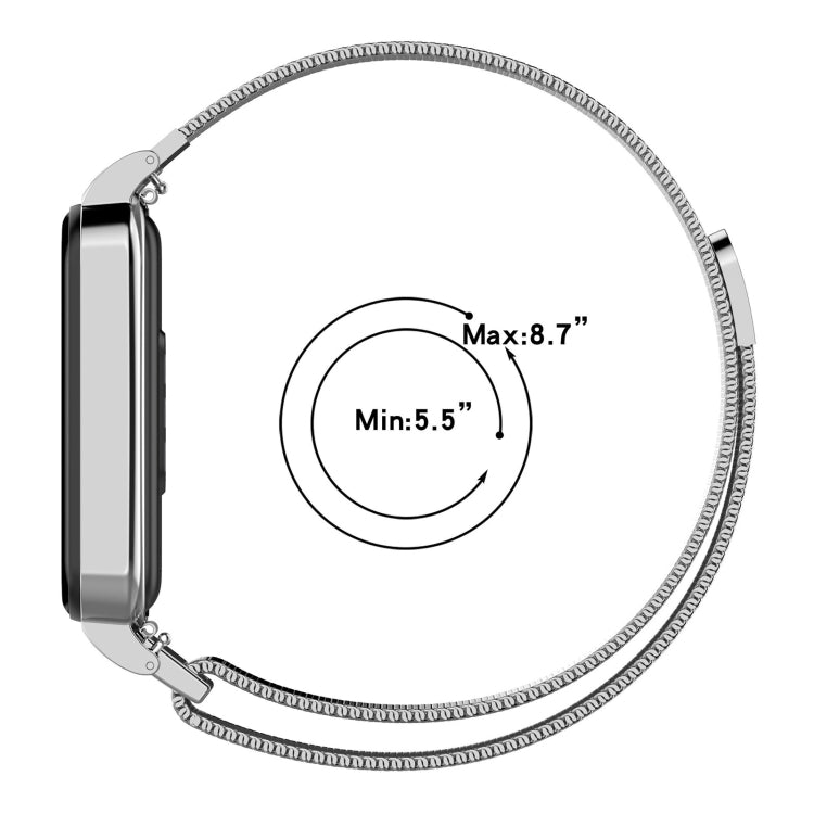 For Redmi Band 2 2 in 1 Milan Metal Watch Band