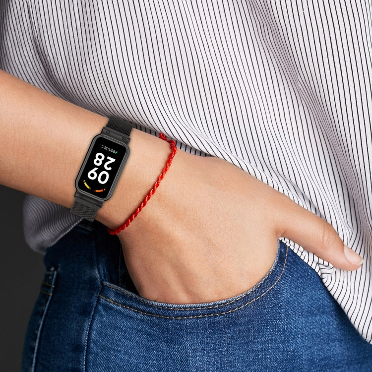 For Redmi Band 2 2 in 1 Milan Metal Watch Band