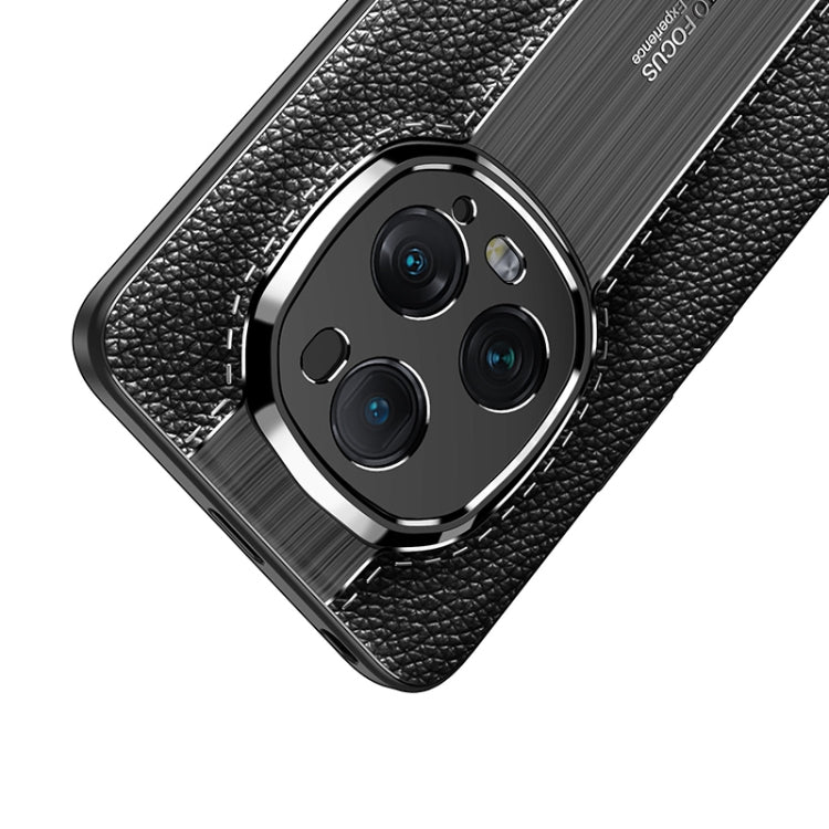 For Honor Magic5 Ultimate Litchi Texture Shockproof TPU Phone Case