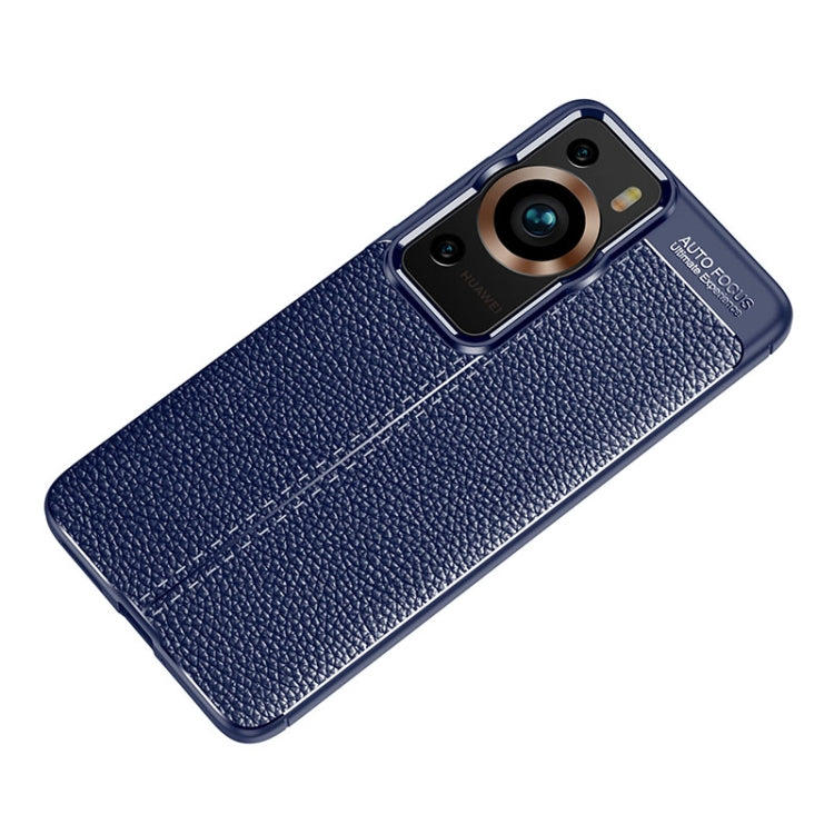 For Huawei P60 Pro Litchi Texture Shockproof TPU Phone Case