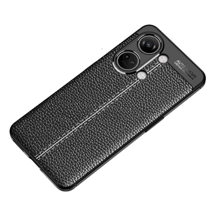 For OnePlus Ace 2V Litchi Texture Shockproof TPU Phone Case