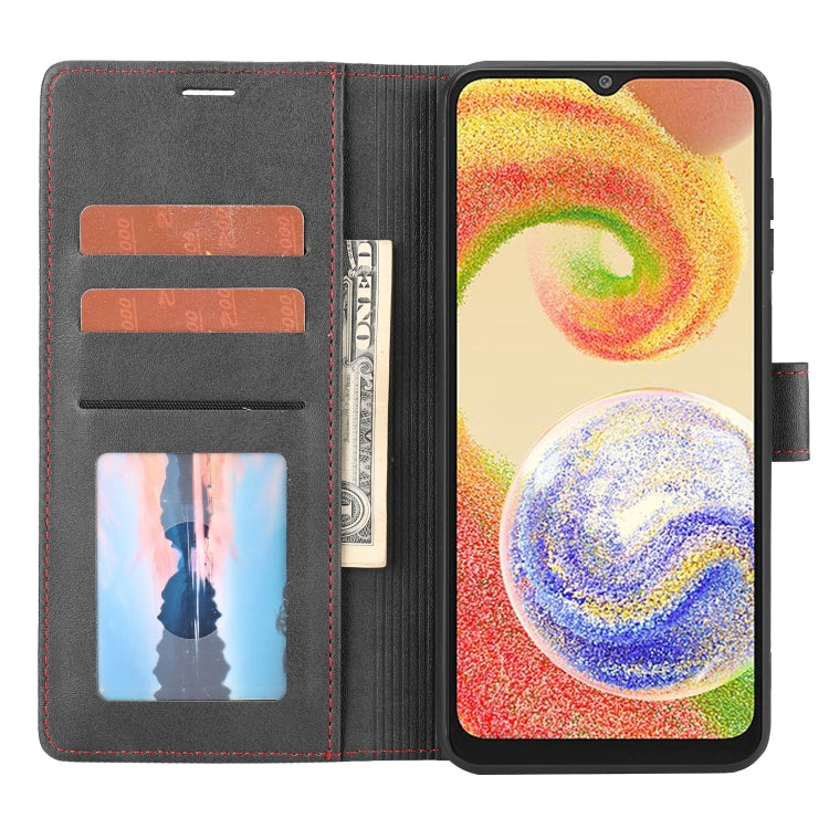 For amsung Galaxy A04e Classic Wallet Flip Leather Phone Case