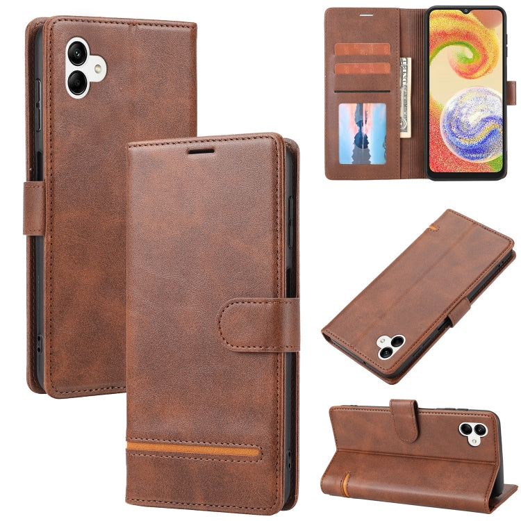 For amsung Galaxy A04e Classic Wallet Flip Leather Phone Case