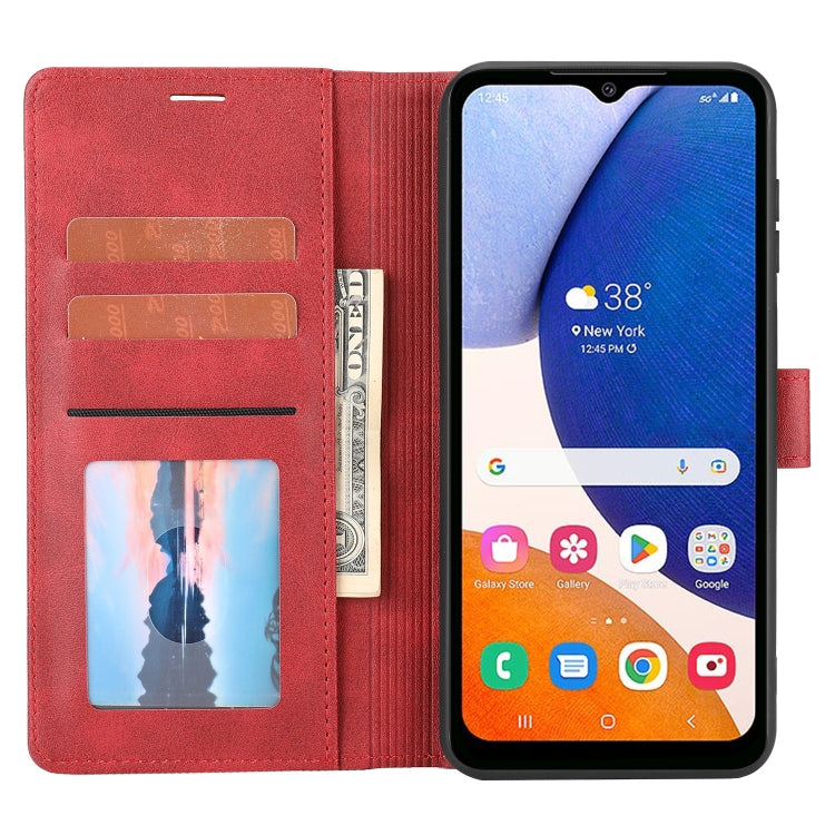 For Samsung Galaxy A14 4G Classic Wallet Flip Leather Phone Case