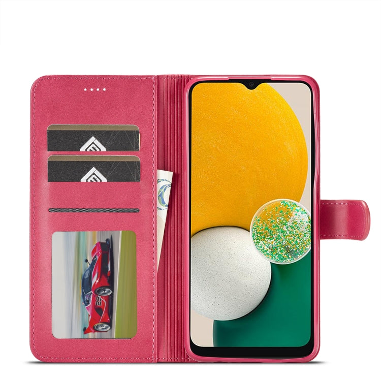 For Samsung Galaxy A24 4G / 5G LC.IMEEKE Calf Texture Leather Phone Case