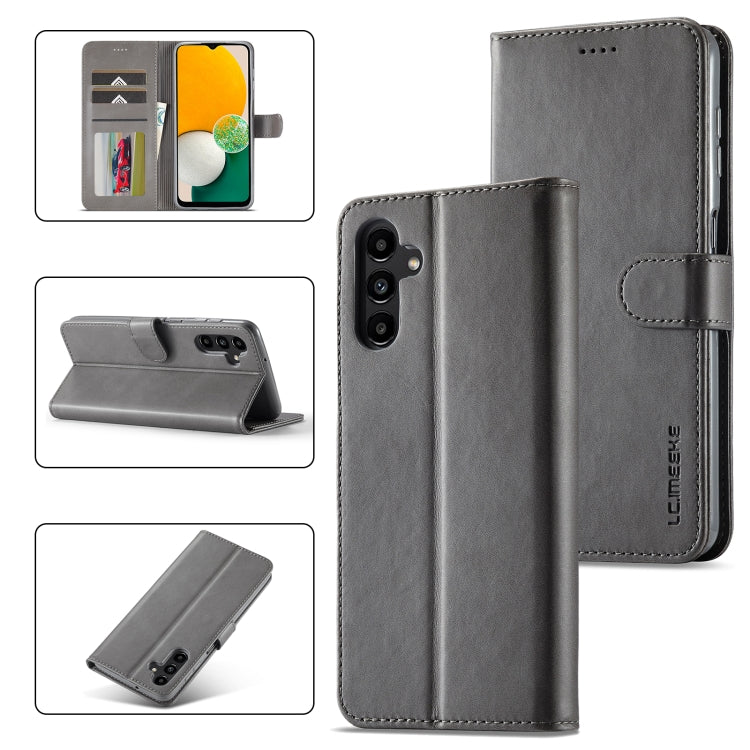 For Samsung Galaxy A24 4G / 5G LC.IMEEKE Calf Texture Leather Phone Case