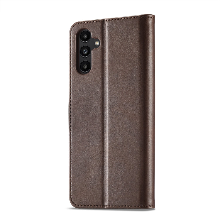 For Samsung Galaxy A24 4G / 5G LC.IMEEKE Calf Texture Leather Phone Case