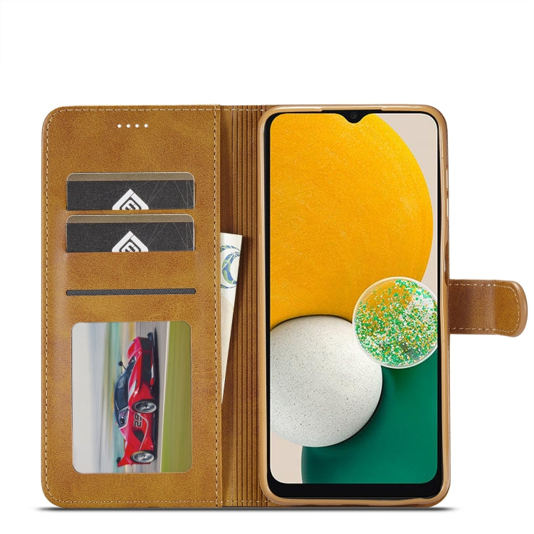For Samsung Galaxy A24 4G / 5G LC.IMEEKE Calf Texture Leather Phone Case