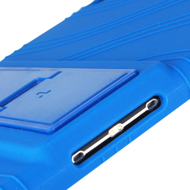 For Lenovo Tab M10 Tablet PC Silicone Protective Case with Invisible Bracket