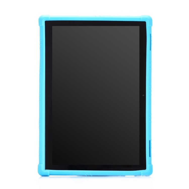 For Lenovo Tab E10 Tablet PC Silicone Protective Case with Invisible Bracket