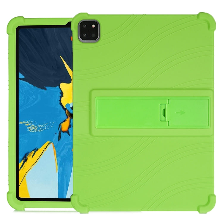 For iPad Pro 11 inch ï¼ˆ2018ï¼‰ Tablet PC Silicone Protective Case with Invisible Bracket