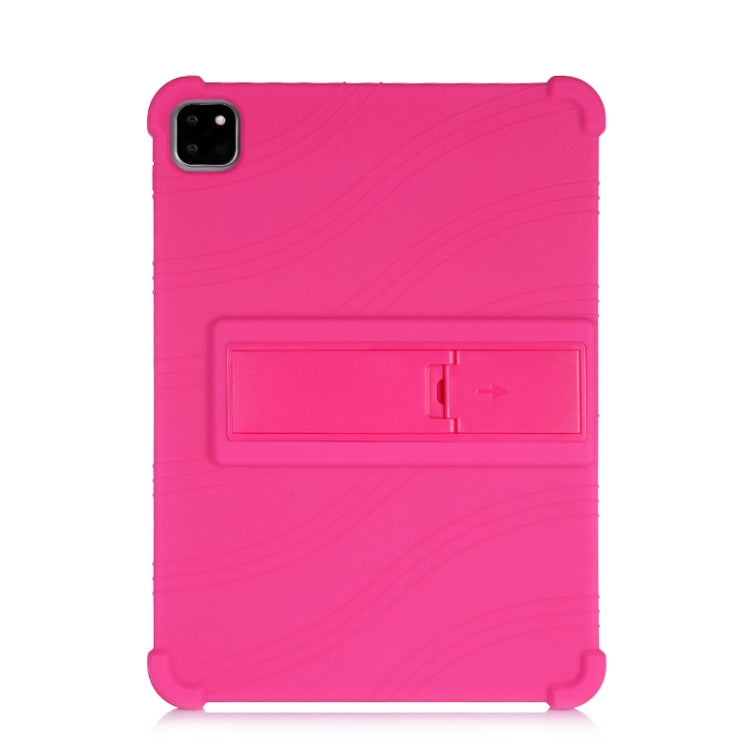 For iPad Pro 11 inch ï¼ˆ2018ï¼‰ Tablet PC Silicone Protective Case with Invisible Bracket
