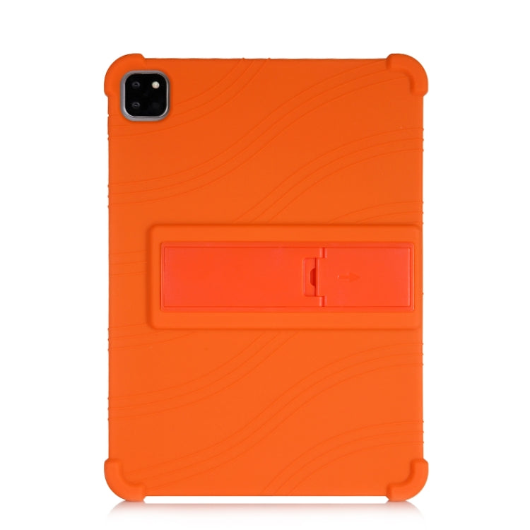 For iPad Pro 11 inch ï¼ˆ2018ï¼‰ Tablet PC Silicone Protective Case with Invisible Bracket