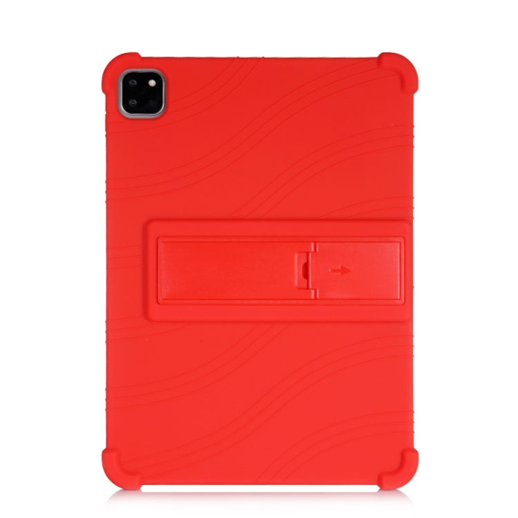 For iPad Pro 11 inch ï¼ˆ2018ï¼‰ Tablet PC Silicone Protective Case with Invisible Bracket