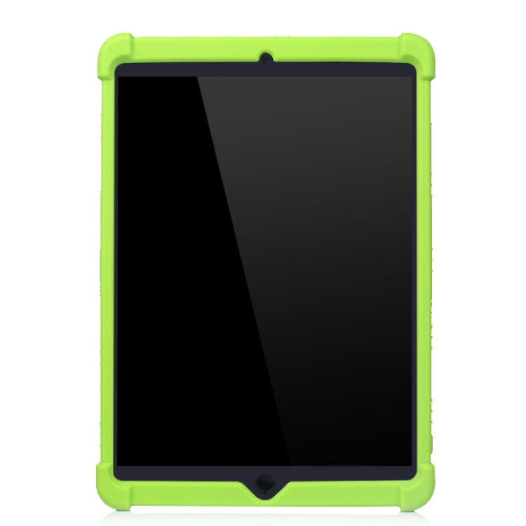 For iPad 10.2 / 10.5 Tablet PC Silicone Protective Case with Invisible Bracket
