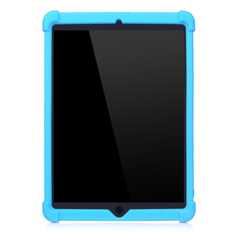 For iPad 10.2 / 10.5 Tablet PC Silicone Protective Case with Invisible Bracket