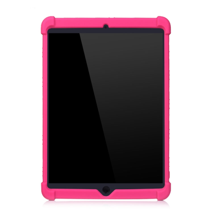 For iPad 10.2 / 10.5 Tablet PC Silicone Protective Case with Invisible Bracket