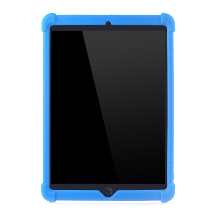 For iPad 10.2 / 10.5 Tablet PC Silicone Protective Case with Invisible Bracket
