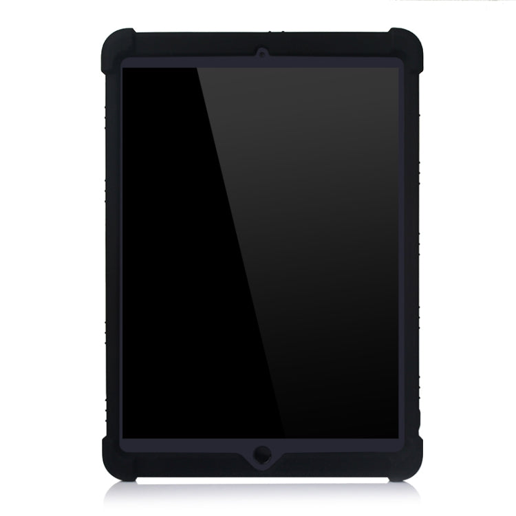 For iPad 10.2 / 10.5 Tablet PC Silicone Protective Case with Invisible Bracket