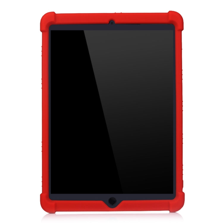 For iPad 10.2 / 10.5 Tablet PC Silicone Protective Case with Invisible Bracket