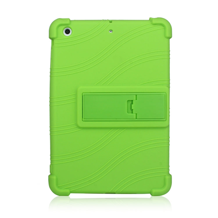 For iPad mini 3 / 2 / 1 Tablet PC Silicone Protective Case with Invisible Bracket