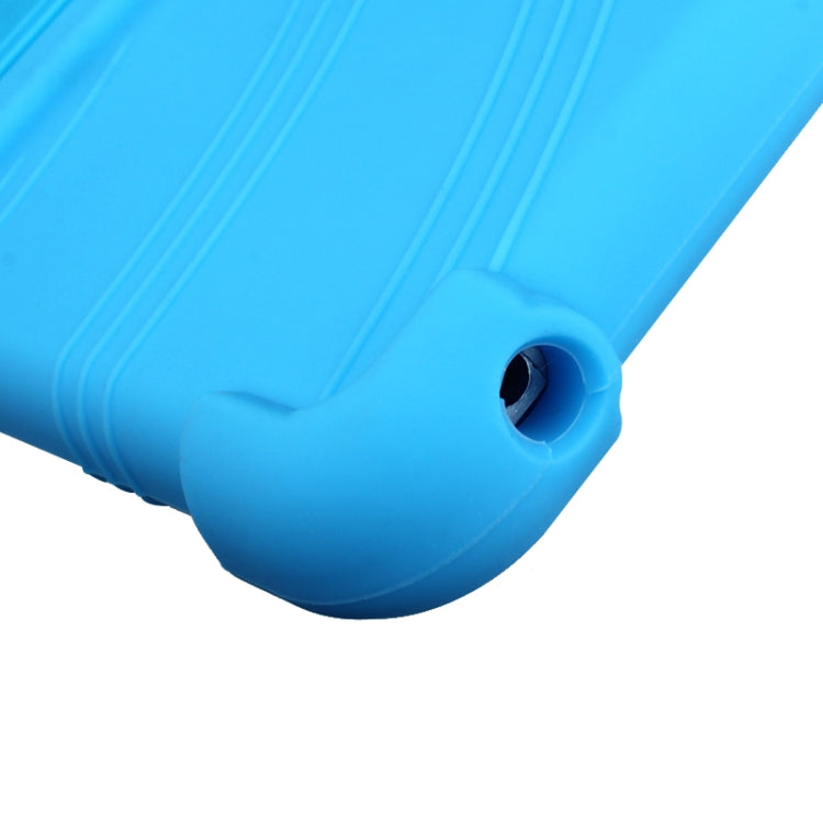 For iPad mini 3 / 2 / 1 Tablet PC Silicone Protective Case with Invisible Bracket