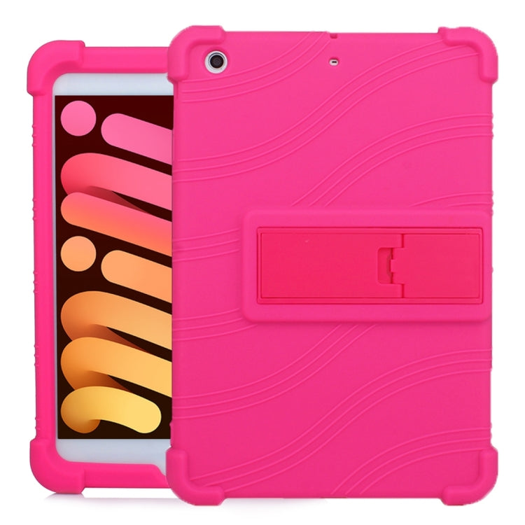 For iPad mini 3 / 2 / 1 Tablet PC Silicone Protective Case with Invisible Bracket
