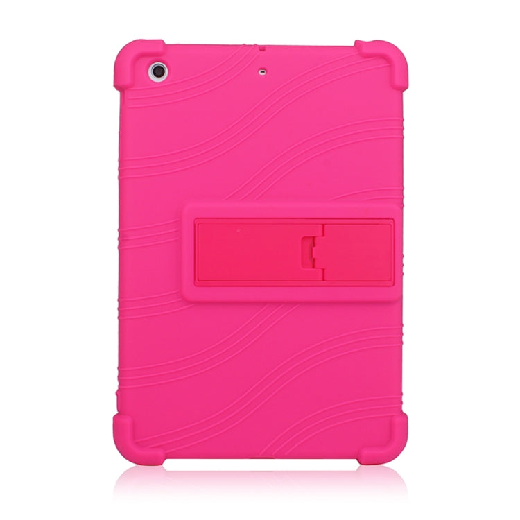 For iPad mini 3 / 2 / 1 Tablet PC Silicone Protective Case with Invisible Bracket