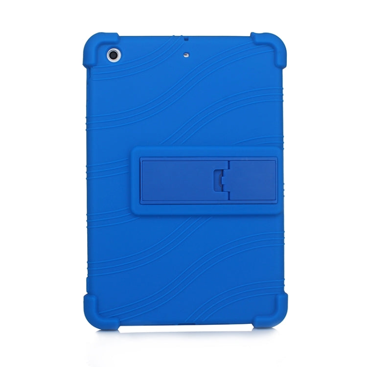 For iPad mini 3 / 2 / 1 Tablet PC Silicone Protective Case with Invisible Bracket