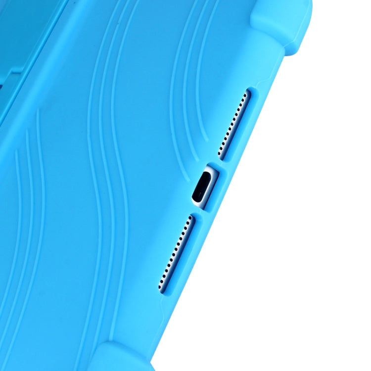 For iPad mini 3 / 2 / 1 Tablet PC Silicone Protective Case with Invisible Bracket