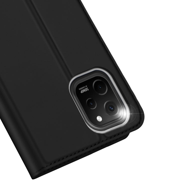 For Huawei nova Y61 DUX DUCIS Skin Pro Series Flip Leather Phone Case