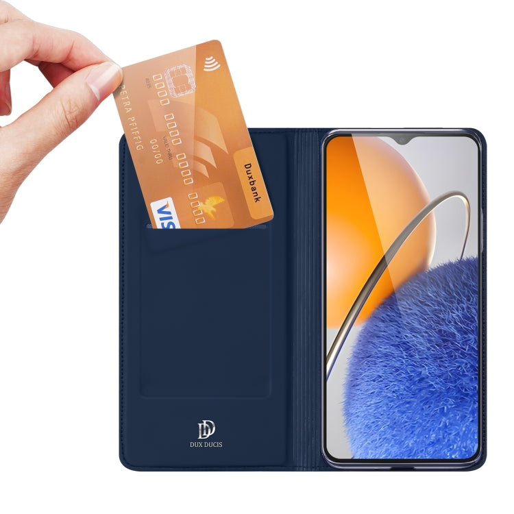 For Huawei nova Y61 DUX DUCIS Skin Pro Series Flip Leather Phone Case