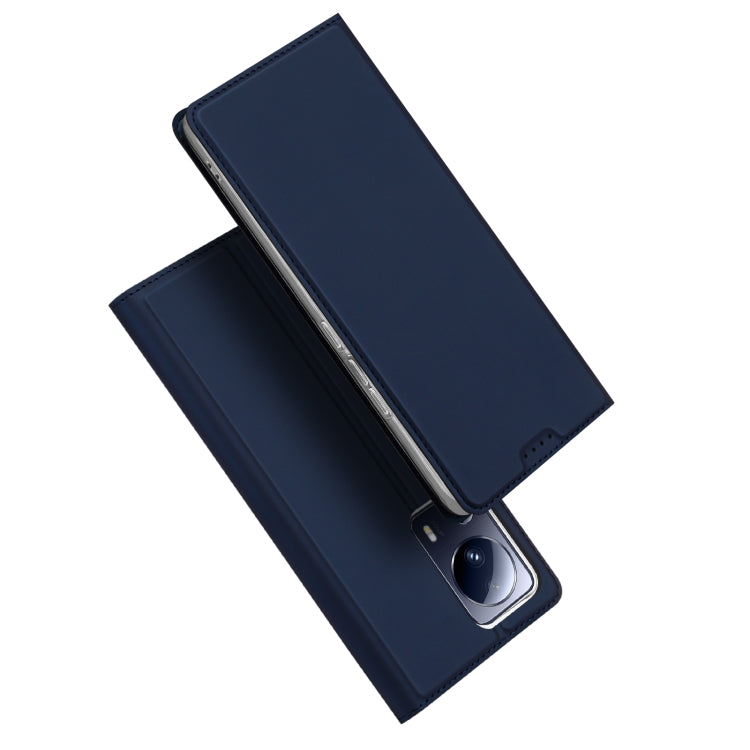 For Xiaomi 13 Lite DUX DUCIS Skin Pro Series Flip Leather Phone Case